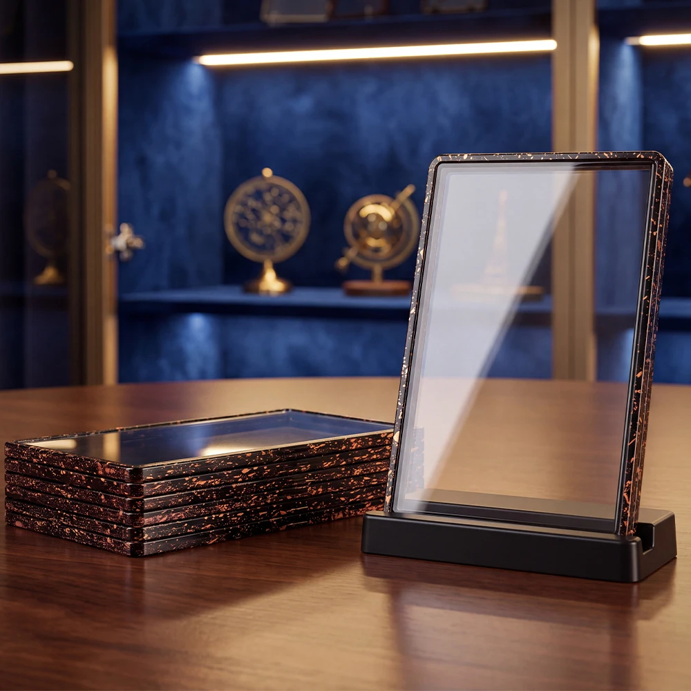 35PT Star-Speckled Magnetic Card Brick Hard Protector Display Case for Graded Collectible Trading Cards Gifts