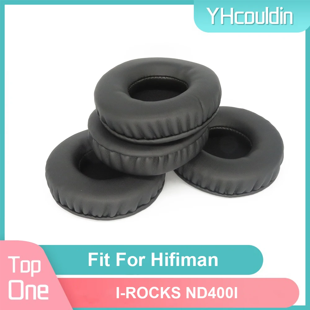 Earpads For Hifiman I-ROCKS ND400I Headphone Earcushions PU Soft Pads Foam Ear Pads Black