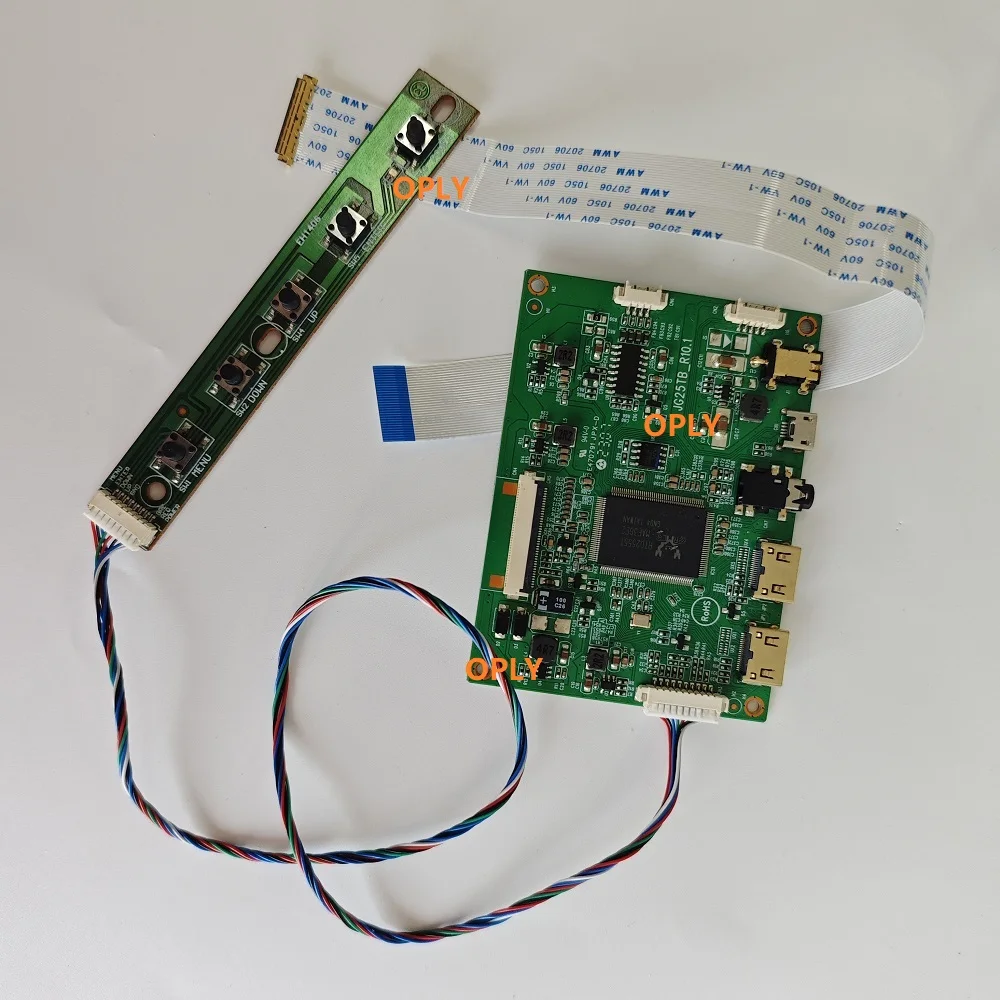 2 mini HDMI-compatible micro USB EDP Controller Board kit for B140XTT01.2 B140XTT01.3 B140XTT01.1 1366X768 LED panel screen DIY