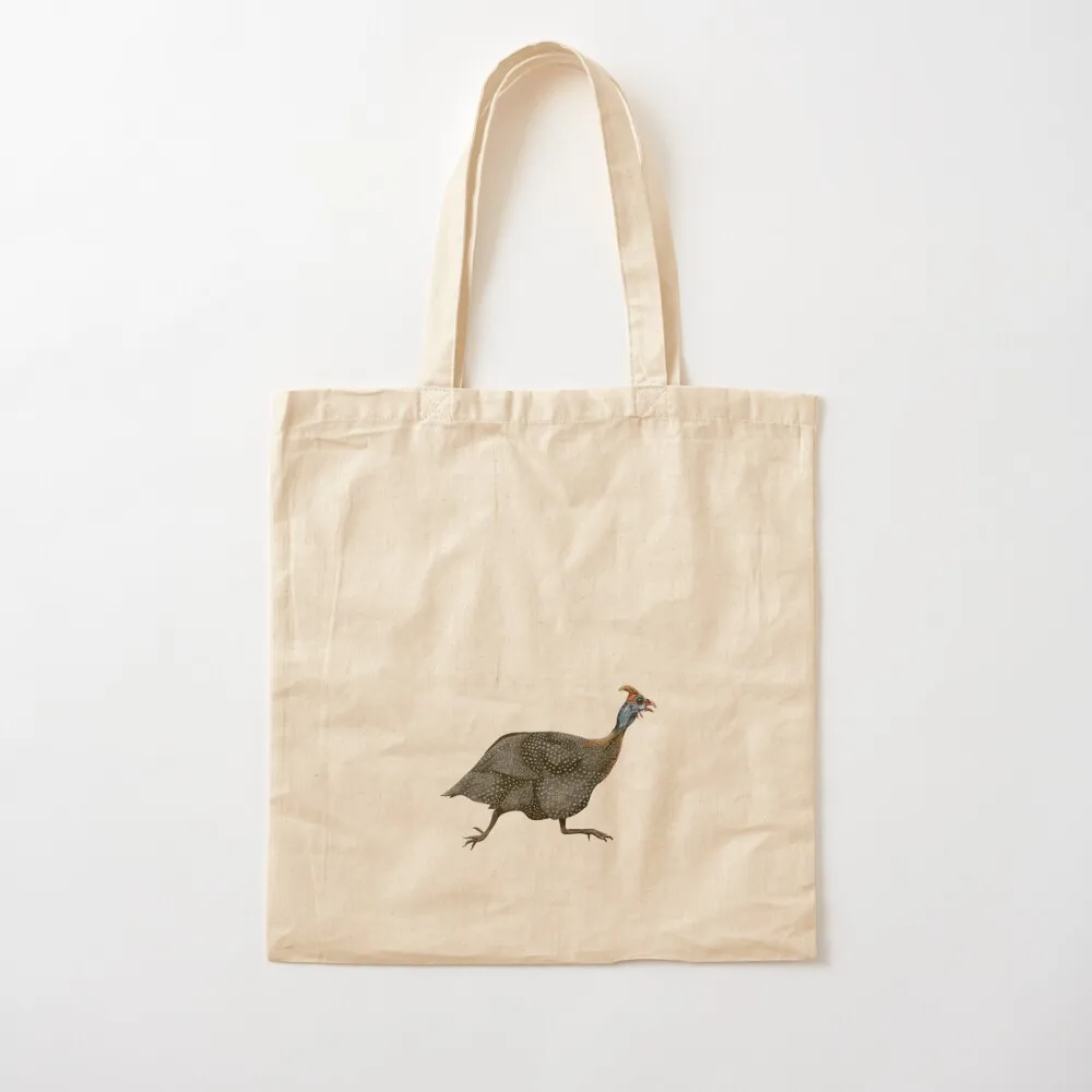 

Guinea Fowl Tote Bag bag luxury women hand bag ladies Canvas Tote