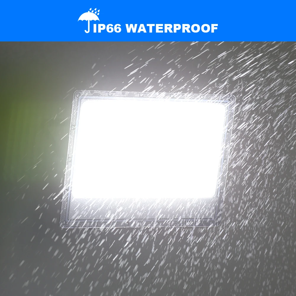 50W 100W 200W 300W 500W Led Floodlight Outdoor IP66 Waterproof 220V Reflector LED Garden Lighting Street Lamp Wall Flood Lights image 5