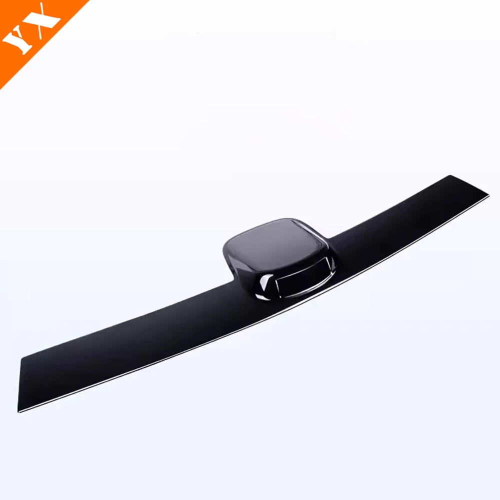 

For Li Xiang L6 Accessories 2024 2025 Bright Black Car Lidar Protective Cover Car Roof Radar Decorative Cover 1pcs