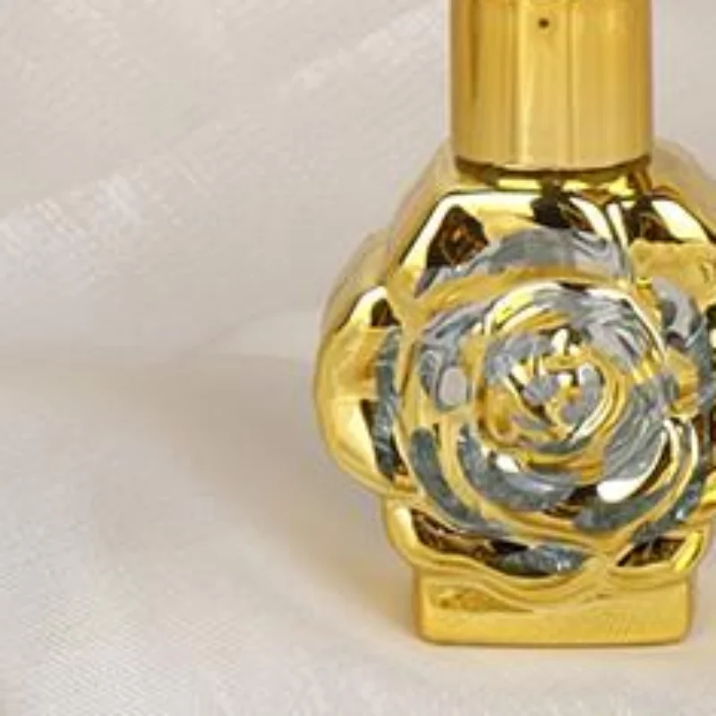 Perfume Fragrance Powder - 1Pcs Rose Glass Perfume Powder Atomizer