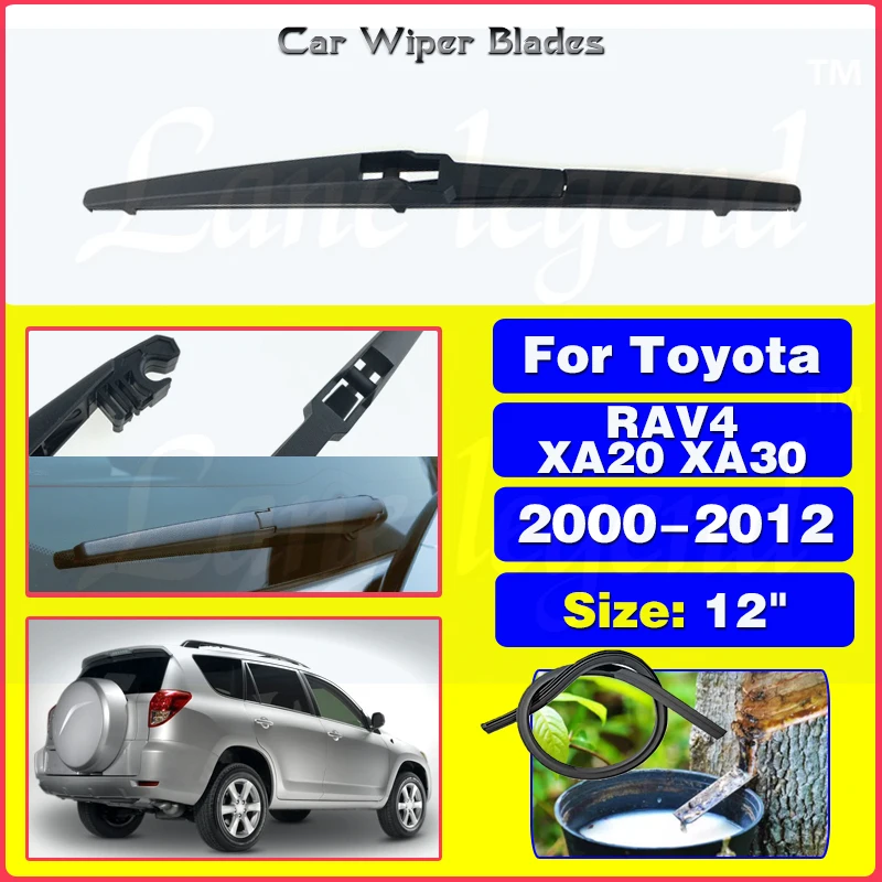 

Wiper 12" Rear Wiper Blade For Toyota RAV4 XA20 XA30 2000-2012 Windshield Windscreen Clean Tailgate Window Rain Brush 2010 2011