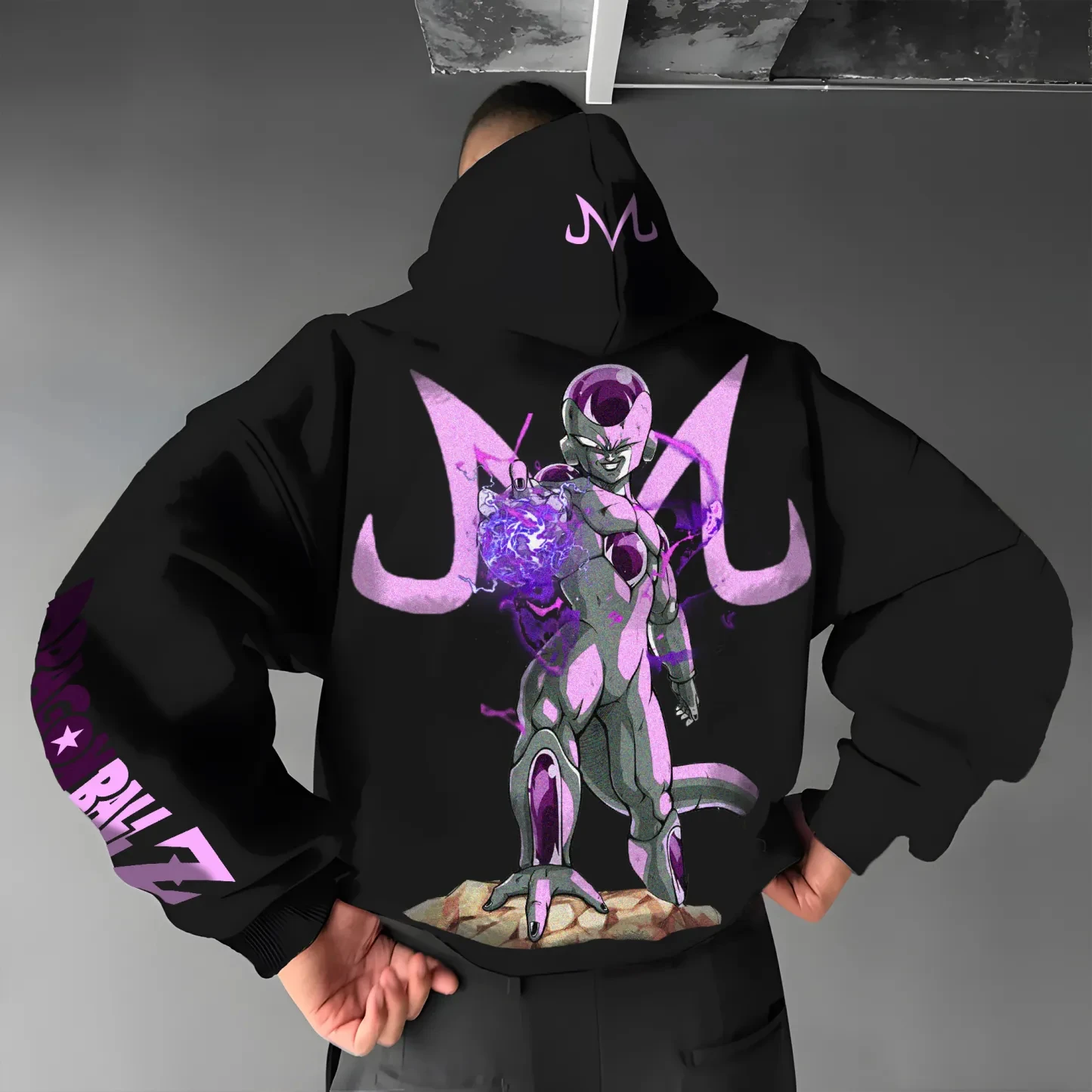 

Новинка 2025 года, Dragon Ball Majin Buu, аниме Harajuku, уличная толстовка с капюшоном, мужской осенне-зимний свитер с капюшоном, большой размер, женский с длинным рукавом, унисекс