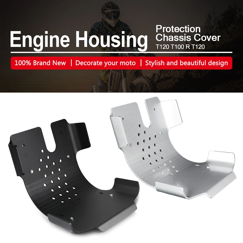 

Motorcycle Accessorie Engine Housing Protection Front Chassis Cover Engine Baffle For RS Engine Guard T120 T100 R T120