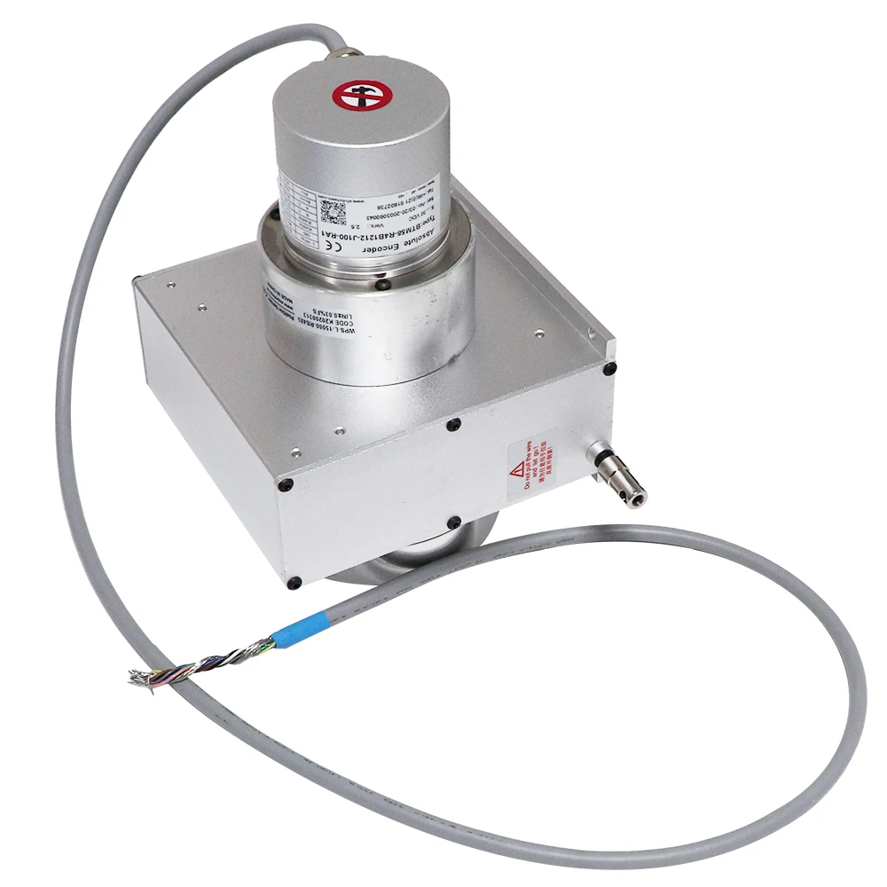 Skala Linier 5000mm Potensiometer Encoder Absolut Sensor Posisi Linier Gambar Kawat