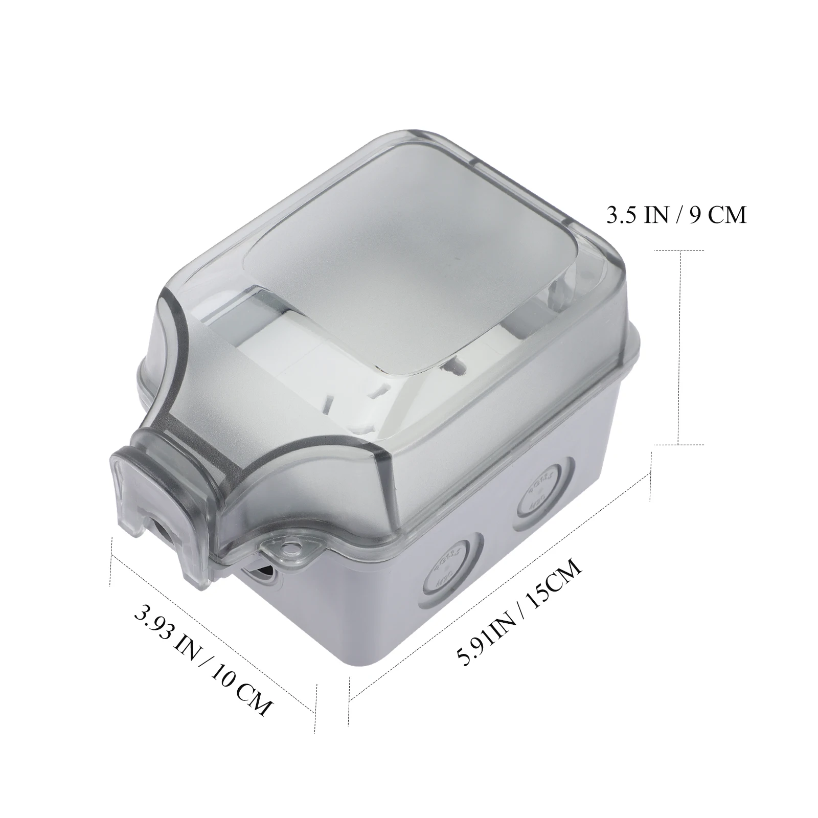 

Waterproof Outdoor Box Dustproof Socket Protector Double Outlet Covers Outdoor Outlet Covers Waterproof Weatherproof