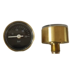 FX Accessories Air Manometer G1/8 Thread Pressure Gauge 200Bar 300bar 28mm Diameter