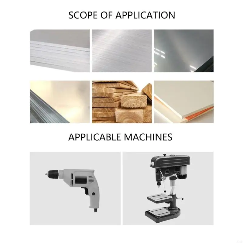 Mũi khoan chuôi tròn Mũi xoắn Jobber Chiều dài mũi khoan chuôi tròn cho kim loại cứng Sắt nhựa và kim loại gỗ