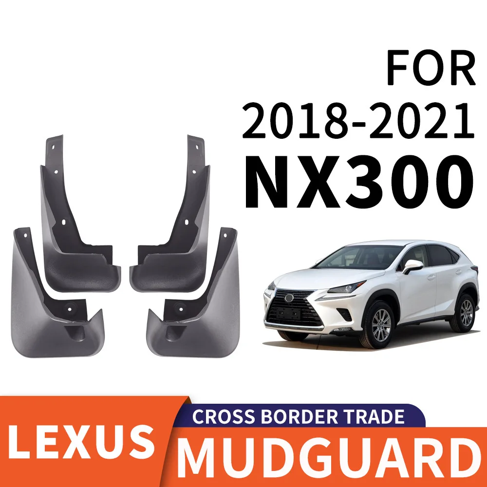 For 2018-2021 Lexus NX300 car tires PP soft rubber material fenders