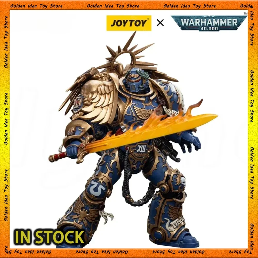 [AUF LAGER] JOY TOY Warhammer 40K 1/18 Action Figure Ultramarines Roboute Guilliman Sammlung Modell Spielzeug Kind Junge Geburtstag geschenk