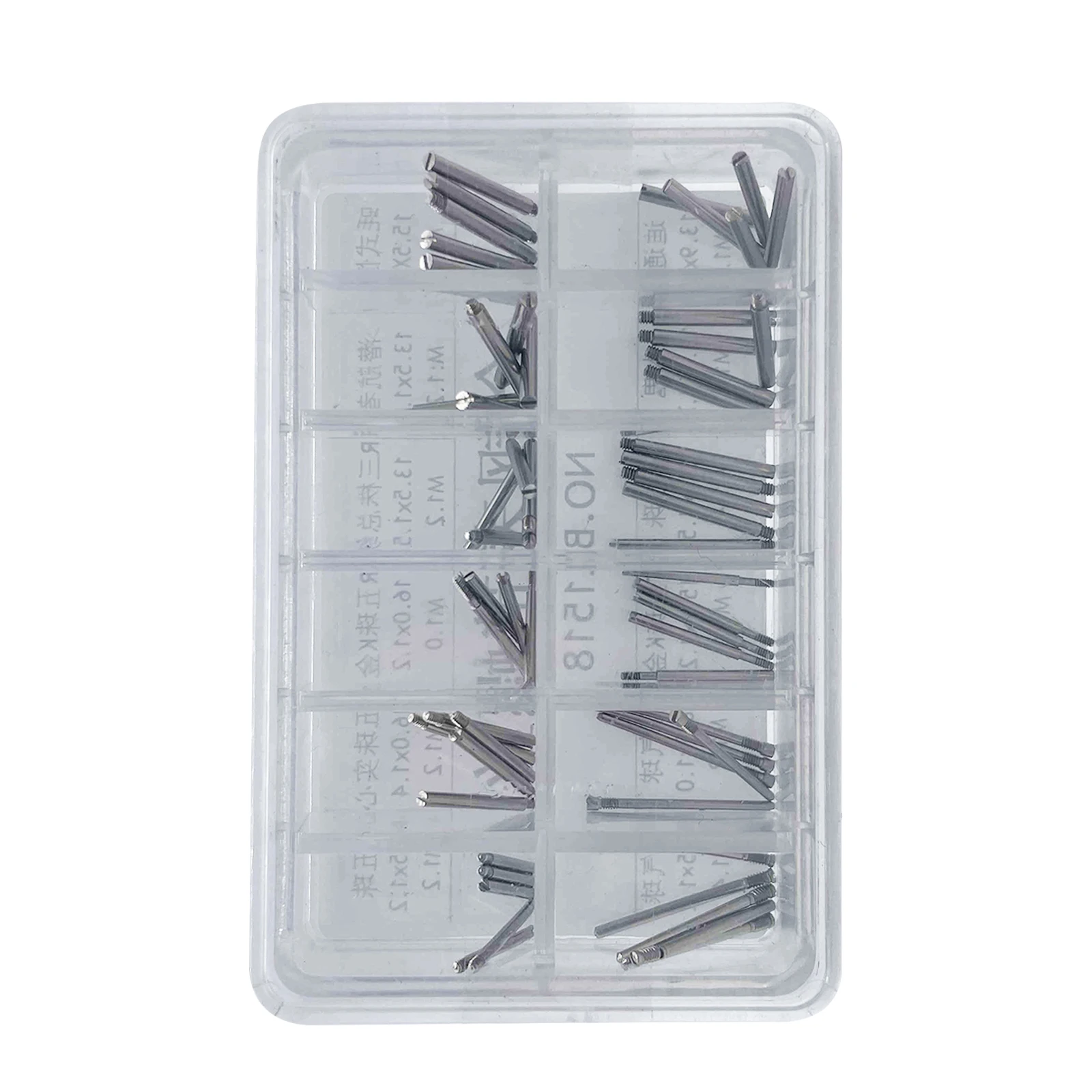 60 Piece Stainless Steel Watch Band Link Screws Set