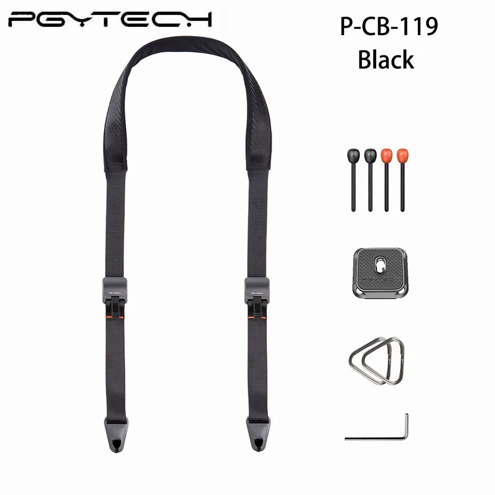 PGYTECH Upgrade Camera Nekriem Schouderriem Met Snelsluiting Voor Fotografen Camera Bandjes Voor Canon Sony SLR/D