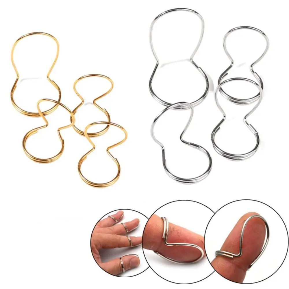 Finger Nail Guitar Pick Acoustic Guitar Pick Fingerstyle Classical Electric Bass Finger Guitar Pick Premium Sound Silver