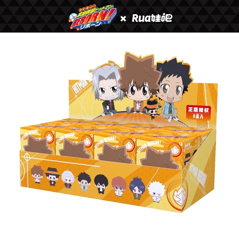 جديد حقيقي تولد من جديد! سلسلة عادية Nunu Style Blind Box بطاقات الهوية ذات الطابع المطلي تولد من جديد! هدية صندوق غامض تسونا ساوادا من شخصية الحركة