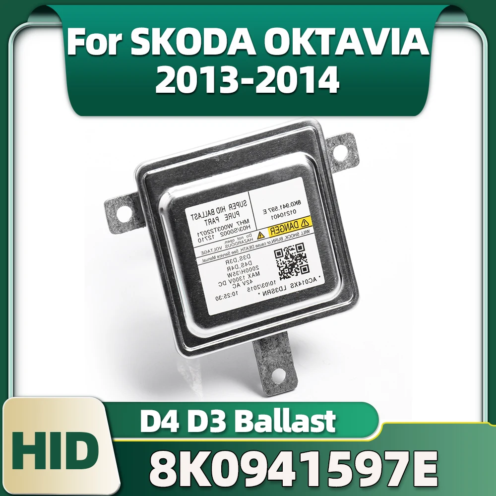 

W003T222071 Headlight Control 8K0941597E Unit D3S D3R D4S D4R Car Module Ballast 8K0.941.597.E For SKODA OKTAVIA 2013 2014