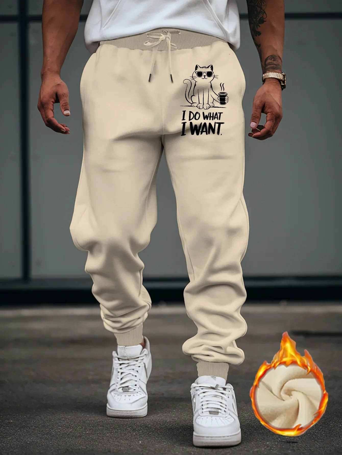 Mens Print Lounge Pants  New Style Autumn Winter  Male Fashion Streetwear Casual Comfort Fitness Sporty Sweatpants