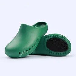 New High Quality Polychrome Operating Room Non Slip Slippers EVA Slippers Doctors Nurses Laboratory Soft Soled Man Work Slippers