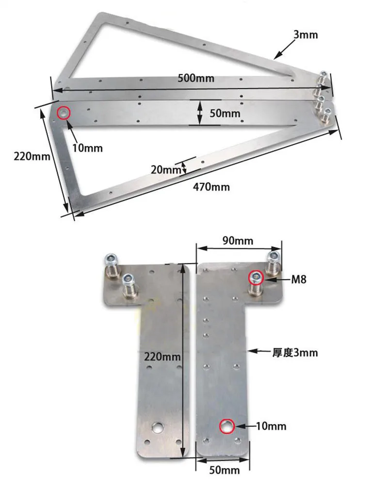 DIY Murphy Tidur Dinding Mekanisme Hidrolik engsel Tersembunyi Tempat Tidur  Untuk 0.9-2m Tempat Tidur