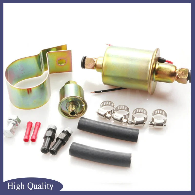 

New Low Pressure 5-9 PSI Universal 12V Electric Fuel Pump Inline Diesel Gas GA8012S E8012S E8016S E8034 EP-11K