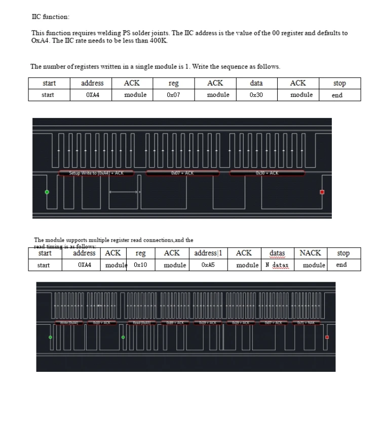GY-33T RGB-Farberkennungssensor-Modul mit seriellem Ausgang zur Farbtemperaturerkennung TCS34725 – Detail 7