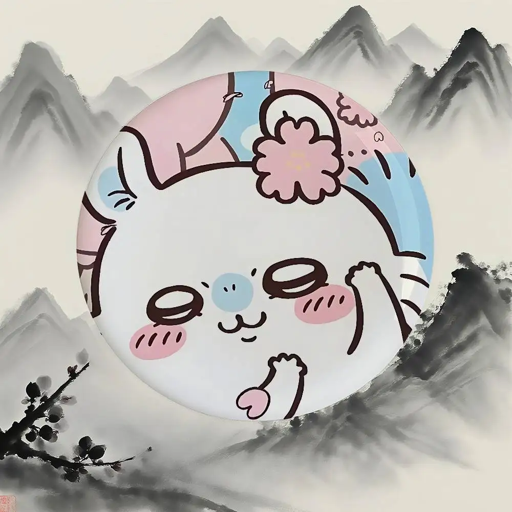 كاواي M-mamangas شارات الكرتون صفيح لينة زر دبوس بروش شارة معدنية مخصصة مجوهرات اكسسوارات قبعة حقيبة التلبيب