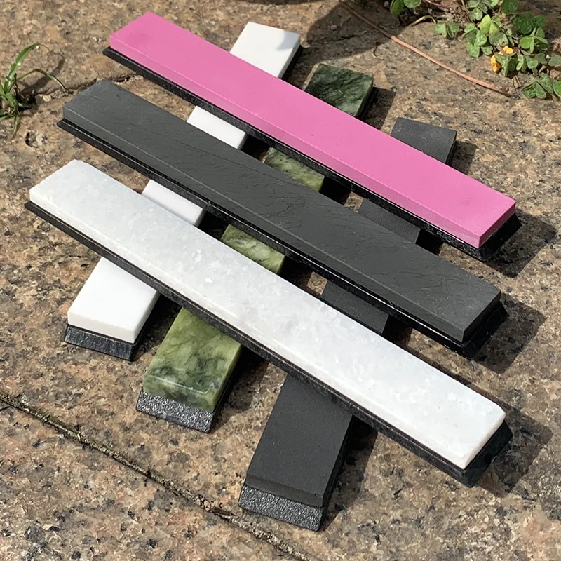 Professional polishing fine grinding whetstone sharpener  knife sharpening sistem kitchen tools Natural stone bars