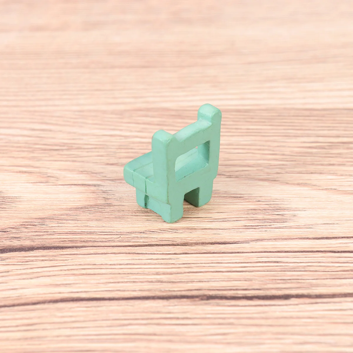 

Фиолетовый табурет из смолы, миниатюрный пейзажный аксессуар, табурет из искусственной смолы для сочного бонсай, садовый декор, мини-стул, растение