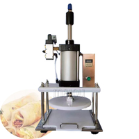 Pneumatic Dough Presser Machine Pastry Press Machine Diameter Hand Cake Sheeter Machine