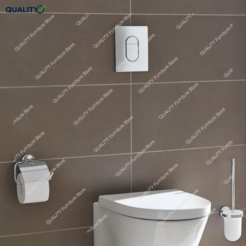 Adapted To ROHE/GROHE Air Flush Panel Concealed Wall-mounted Toilet Button Panel Button Switch 38844000