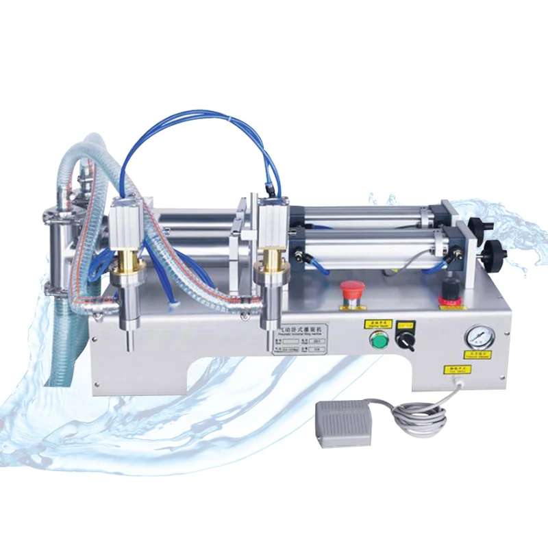 Pneumatic Quantitative Filling Machine For Ketchup Peanut Butter Chili Sauce Filling Machine