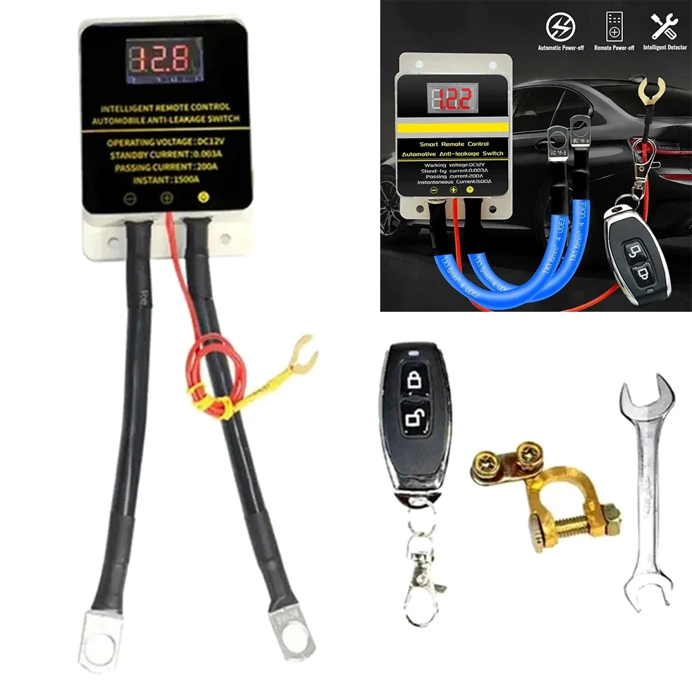 For 12V Cars 200A Battery Switch 12V Battery Switch Battery Management Efficient Power Isolation High-Quality Materials