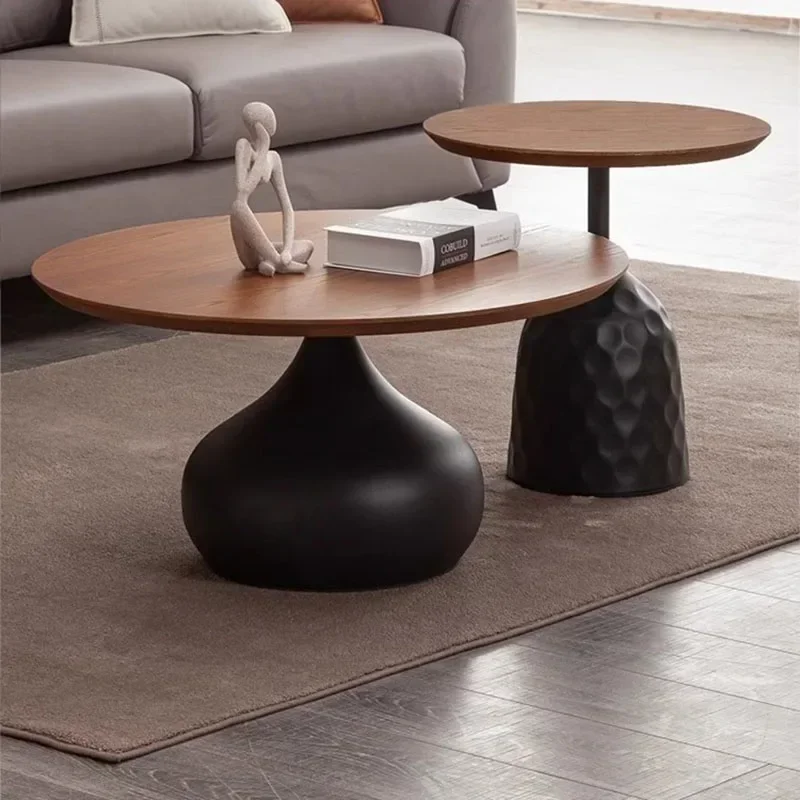 

Nordic Coffee Table Luxury Display Office Small Round Entrance Hall Living Room Floor Interior Minimalist Center Patio Furniture