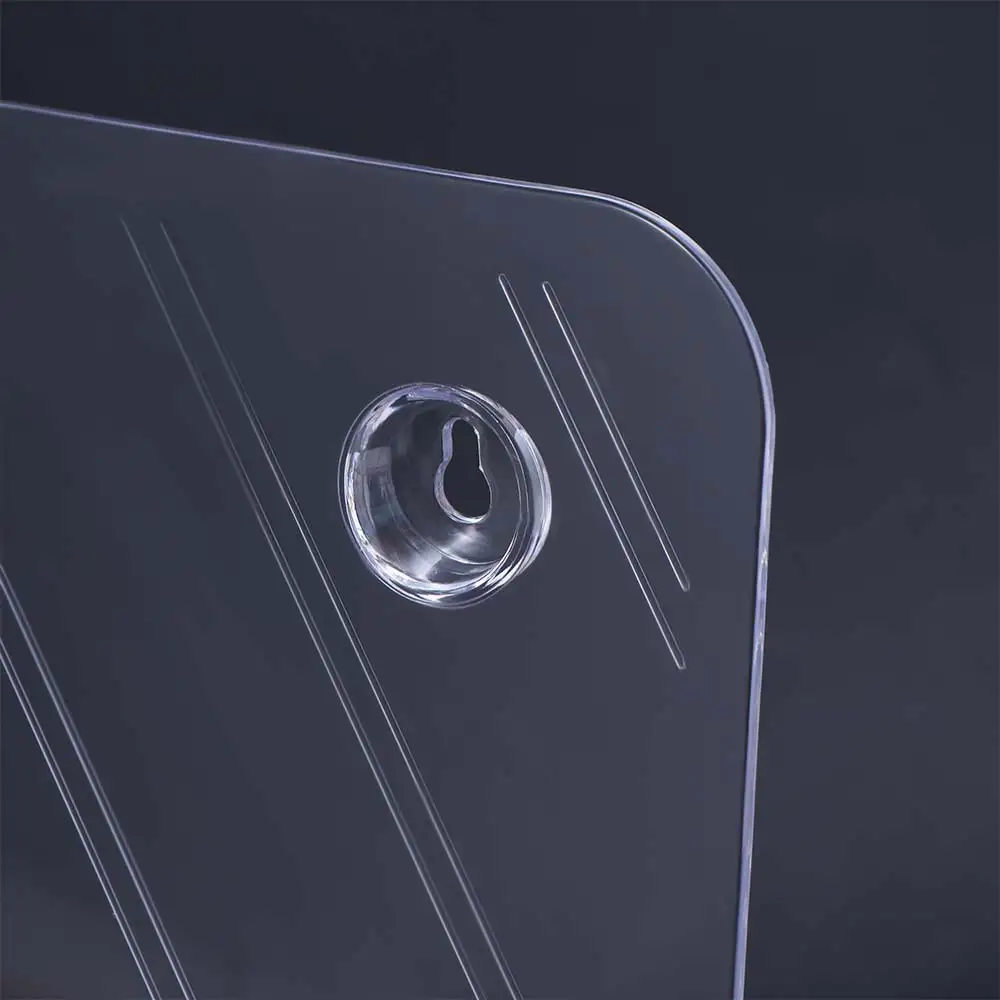 A4 حجم كتيب حامل البلاستيك عدم الانزلاق الايداع مجلة الرف مائل الظهر الطراز الحديث نشرة عرض موقف غرفة نوم #1