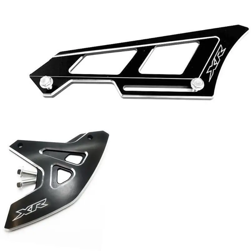 

XR LOGO Rear Brake Disc Guard Cover + Chain Cover For Honda XR650L 1993-2022