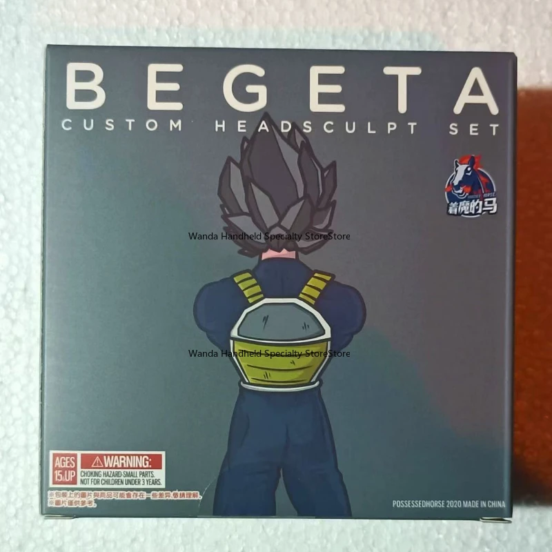 

Brand new in stock Dragon Ball The devil-bearing horse the devil can move Vegeta black head sculpture Popular toys studio Gift