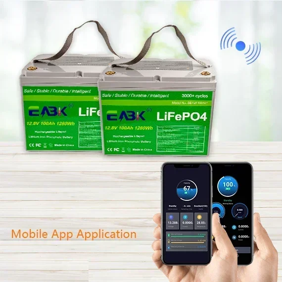 

Deep cycle with bt lifepo4 battery 12v 300ah lithium ion packs for ev and solar bluetooths