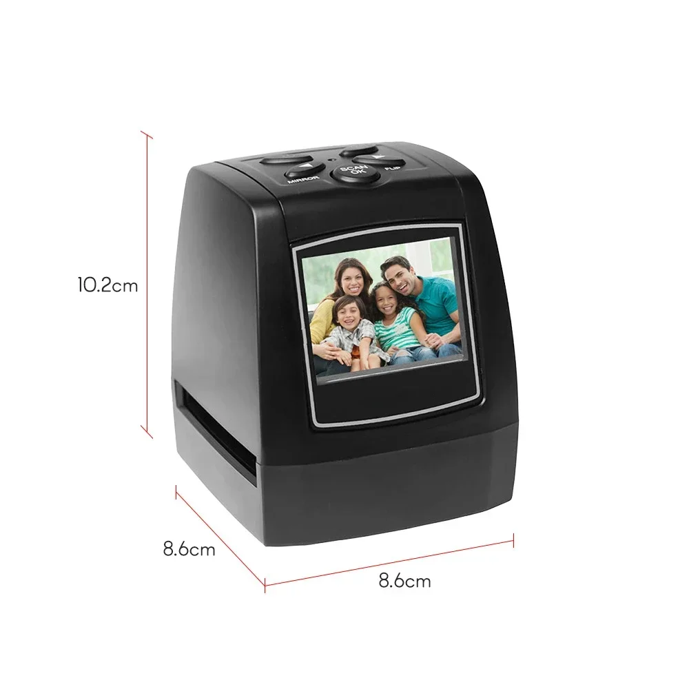 Hot SalesProtable Negative Film Scanner 35mm 135mm Slide Film Converter Photo Digital Image Viewer With 2.4