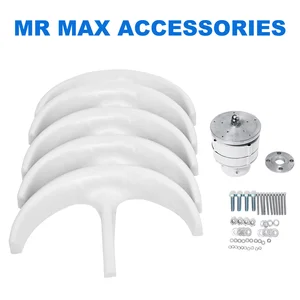 Niedrige vertikale Achswindturbinengenerator -Geräuschwindgeschwindigkeit Niedriges Windsystem aus dem Netz mit MPPT -Ladegerät, 5000W, 12 V, 24 V, 48 V 12 Hauptverkaufs -Eolisch -Generator -Kit - №12