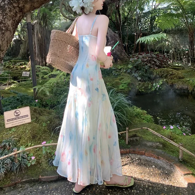 فستان كاواي سويت Y2k ياباني ميدي للنساء من الدانتيل بتصميم زهور فساتين كلاسيكية فرنسية أنيقة للحفلات المسائية #3