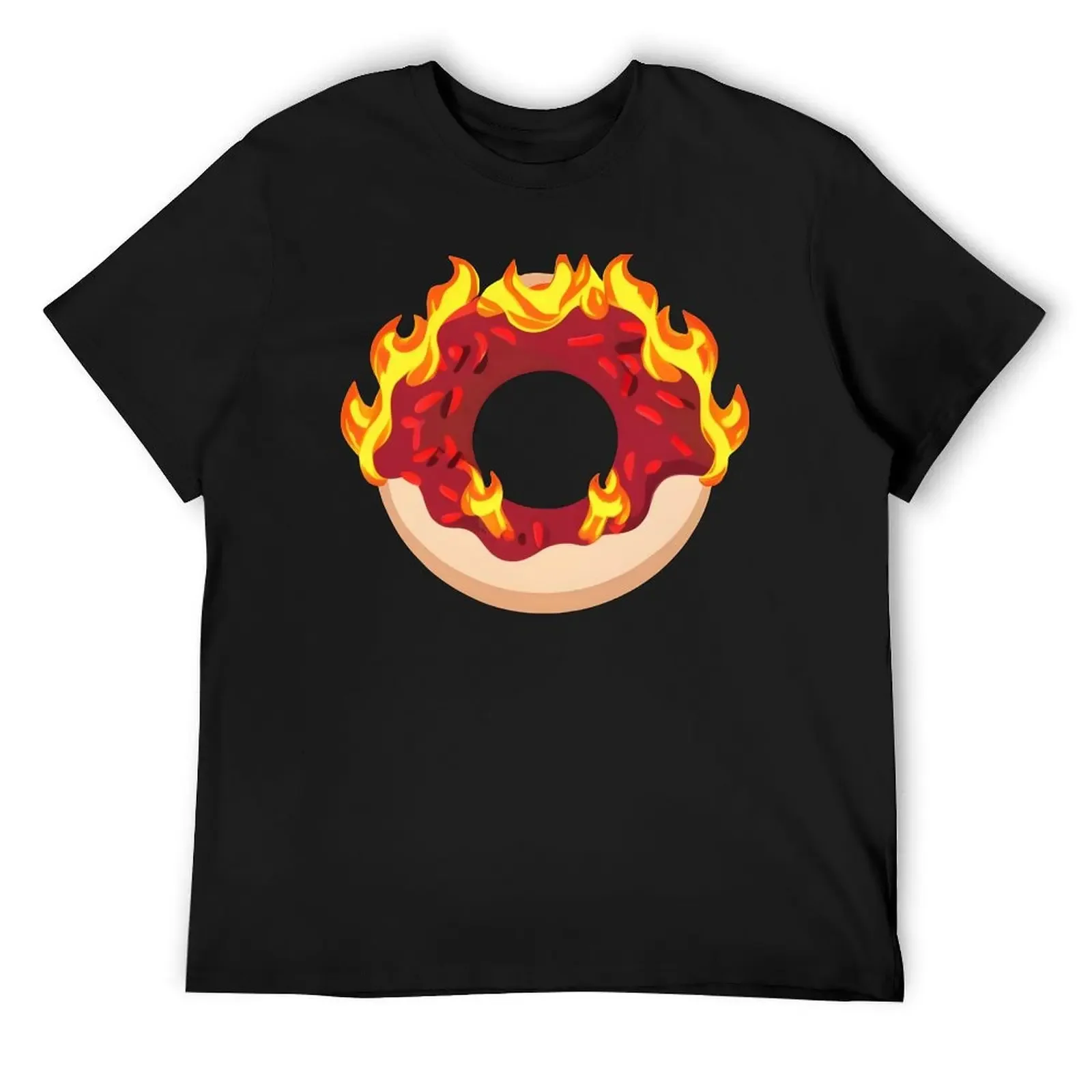 

Ace The Donut Lava Cream T-Shirt blacks cotton graphic tees mens graphic t-shirts