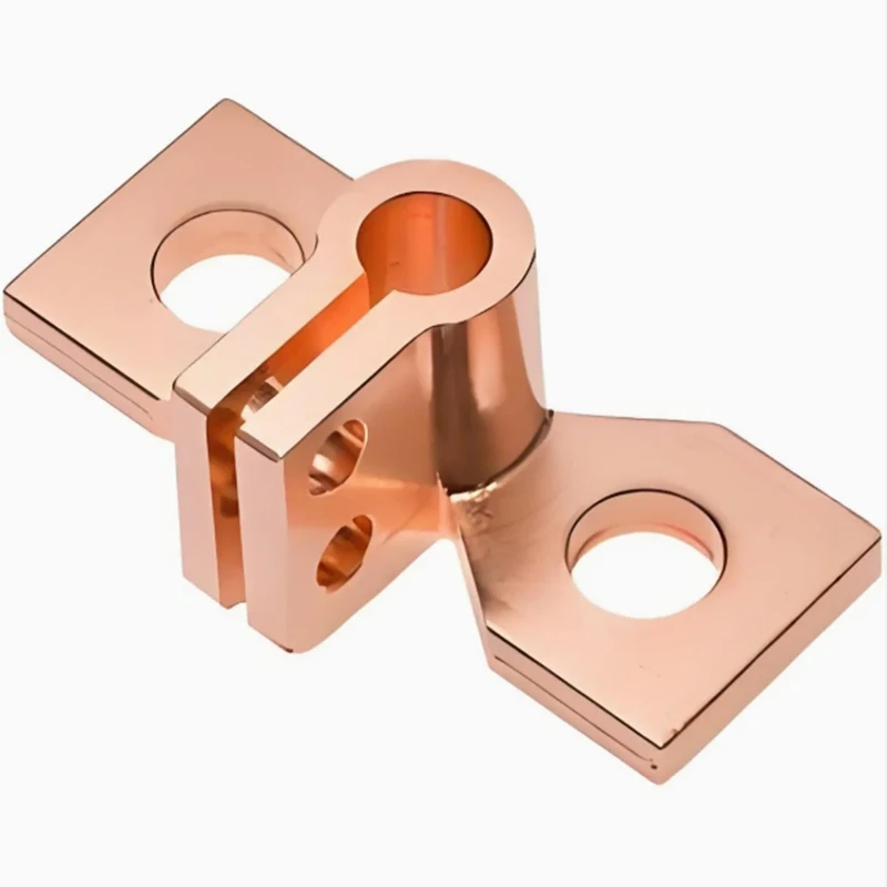 

Customized Precision CNC Machining Milling Copper Non-Standard High-Voltage Connector OEM CNC Copper Parts