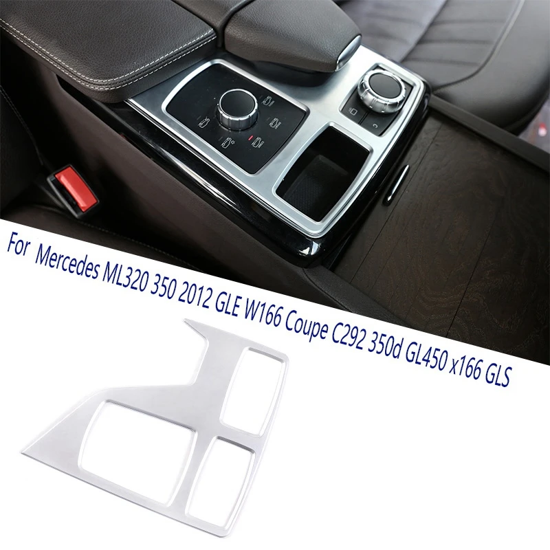 Car Control Panel Trim Center Console Cover Interior for Mercedes ML320 350 2012 GLE W166 Coupe C292 350D GL450 X166 GLS