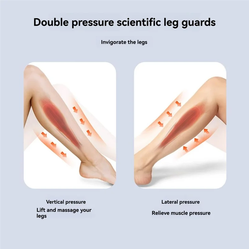 ضغط الهواء مدلك الساق اللاسلكي ضغط الساق مدلك الكهربائية العجل مدلك الاسترخاء العضلات تخفيف التعب #4