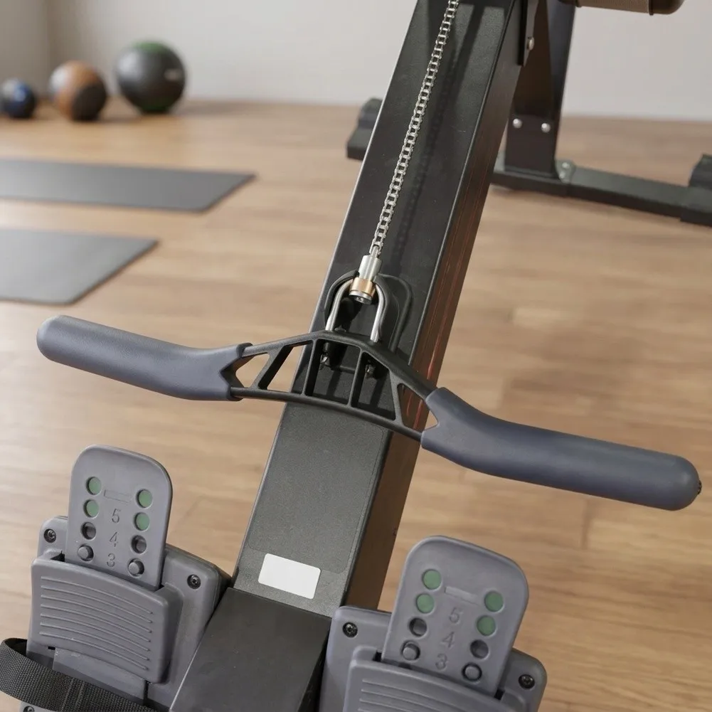 Chain Drive Rowing Machine Spare Parts Kit Featuring Roller Chain and Pull Handle for Powerfun 500 and 550 Models