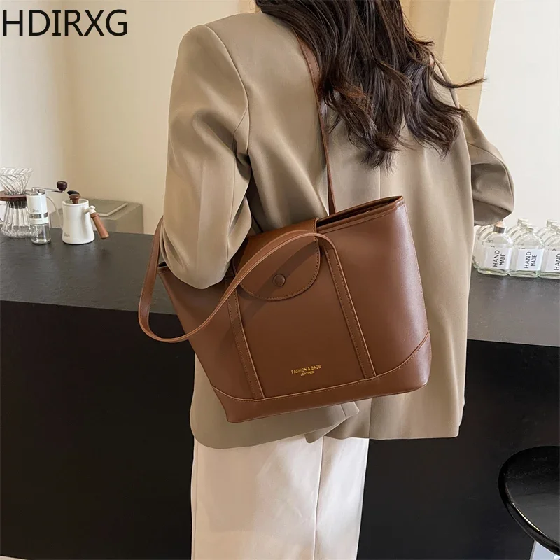 Women's Tote Bags Casual Woman Handbag Simple Student's Large Capacity Classic Shoulder Shopping Top-Handle Bag New Arrival