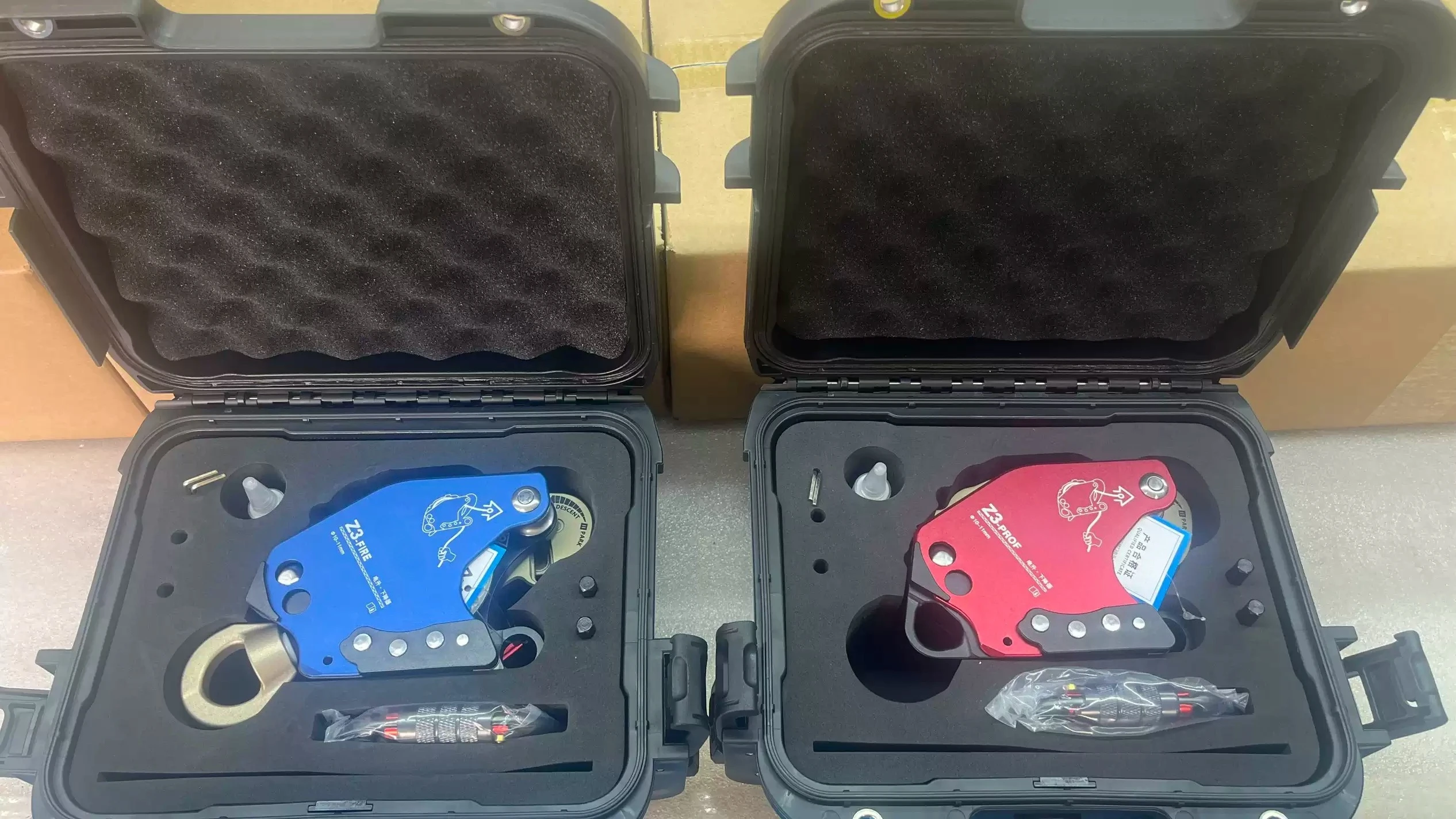Z3 Vertical Rope Climbing Lifting Speed Control Reducer Aerial Working Equipment For Fire Rescue On-site Installation Operation