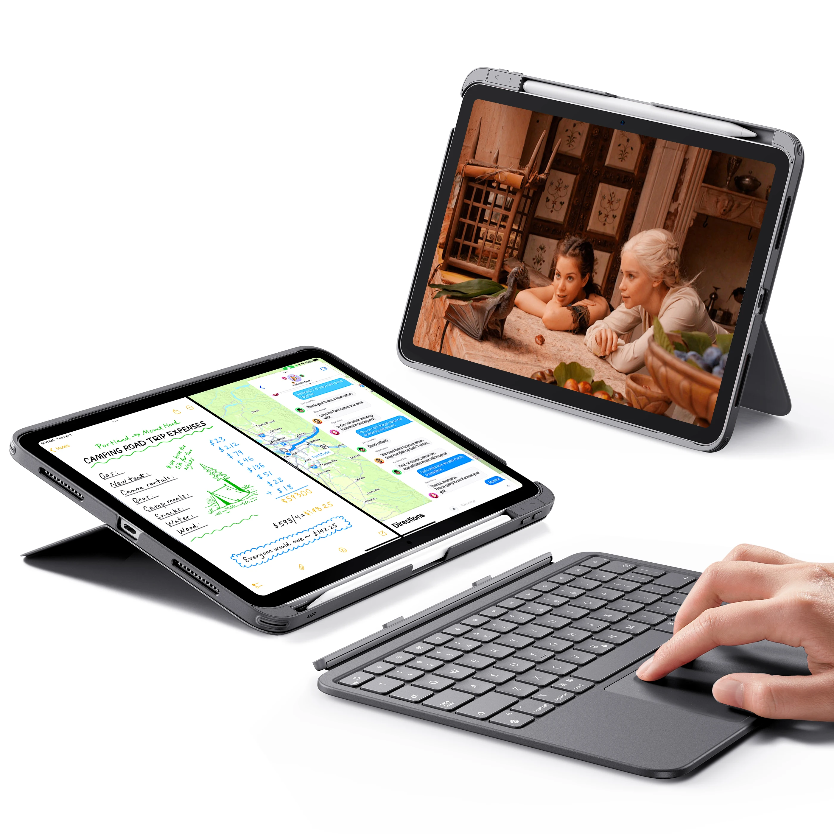 ESR iPad 11th (A16) 2025 Ultra-Light Magnetic Detachable Keyboard