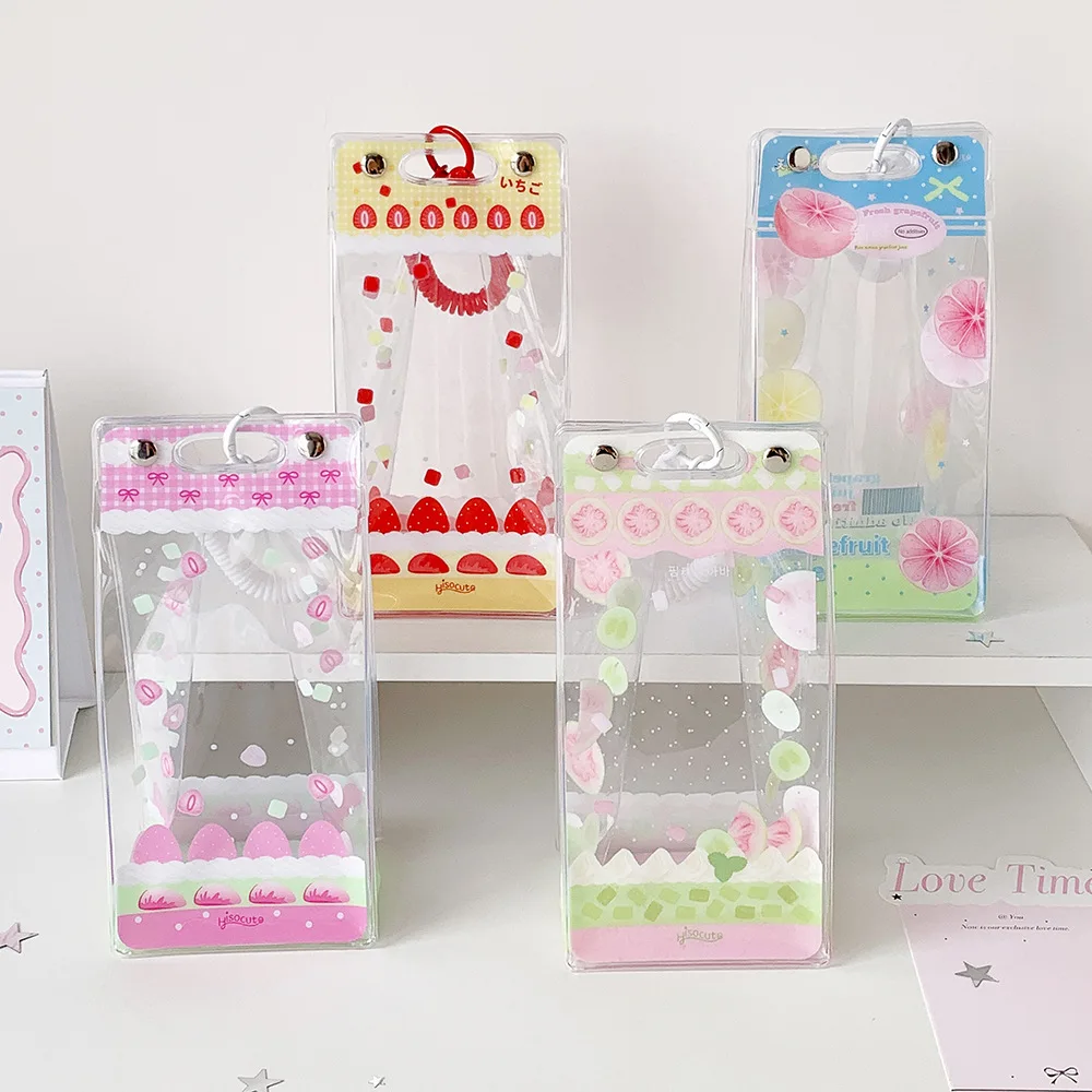 Hot Selling Cartoon Fruit Series PVC Doll Storage Bag Cute Girl Bag Pendant Display Figurine Packaging Decoration Keychain Gift